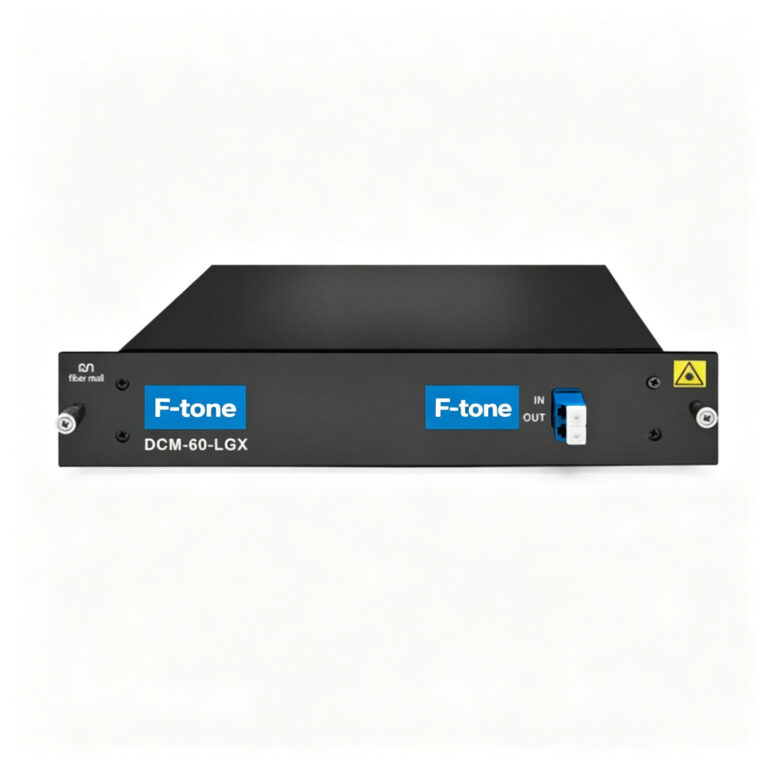 DCM 60km DCF-based Passive Dispersion Compensation Module, 6.8dB Low Loss, LC/UPC Connector