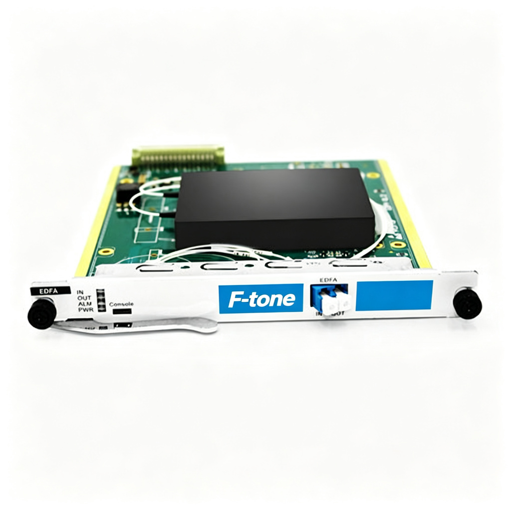 EDFA 40/80 Channels C-Band Optical Amplifier Maximal Output Power +20dBm Gain 17dB Saturated Optical Power +3dBm Built in VOA Adjustable Range 1～20dB