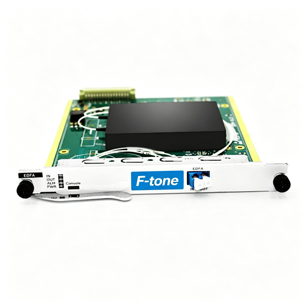 EDFA 40/80 Channels, C-Band Optical Amplifier Maximal Output Power +20dBm Gain 25dB Saturated Optical Power -5dBm