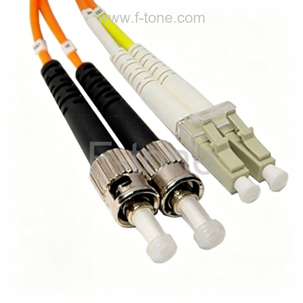 FC/UPC-LC/UPC 双芯多模 100/140um 3.0mm 光纤跳线