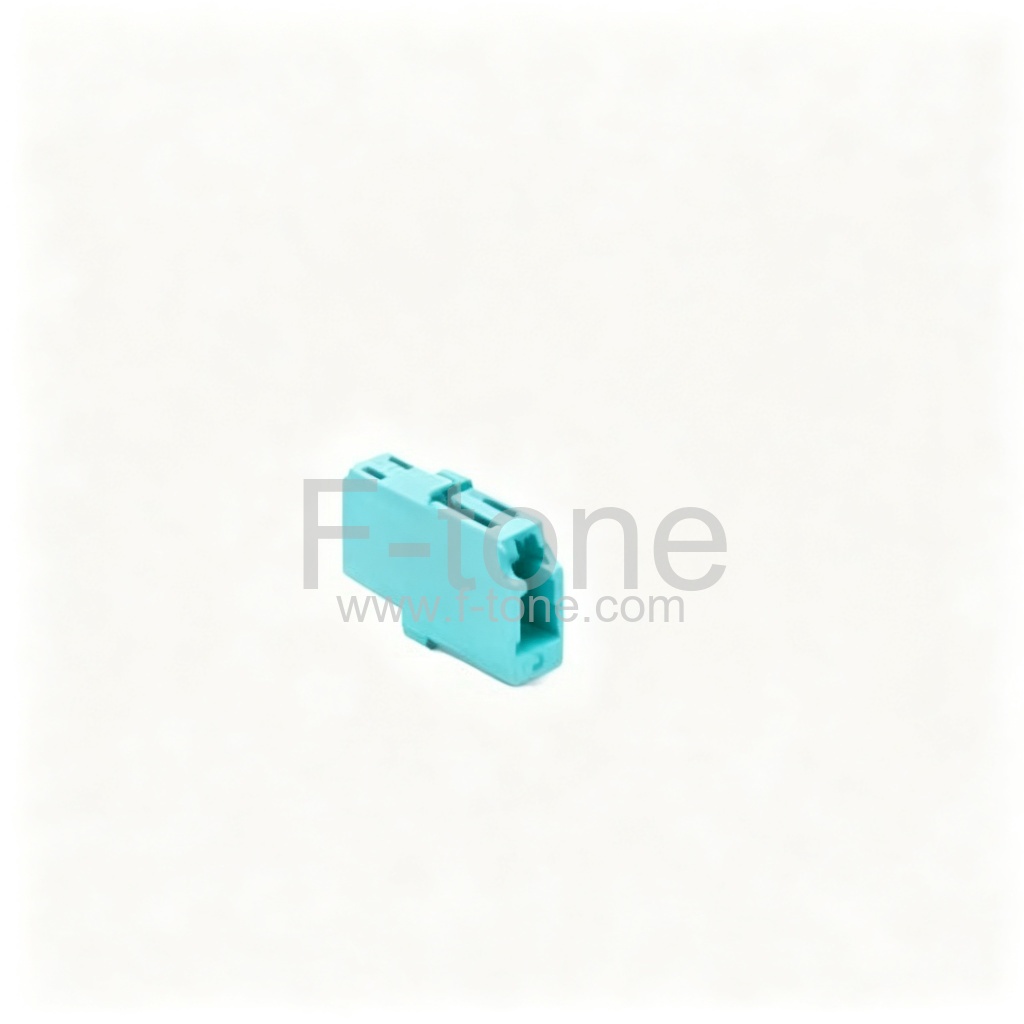 LC/UPC转LC/UPC OM3单工塑料光纤适配器