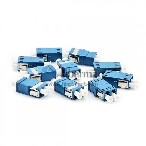 LC/UPC转LC/UPC双工SC型塑料光纤适配器
