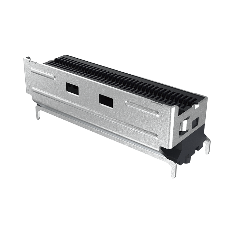Low Profile SlimSAS Connector