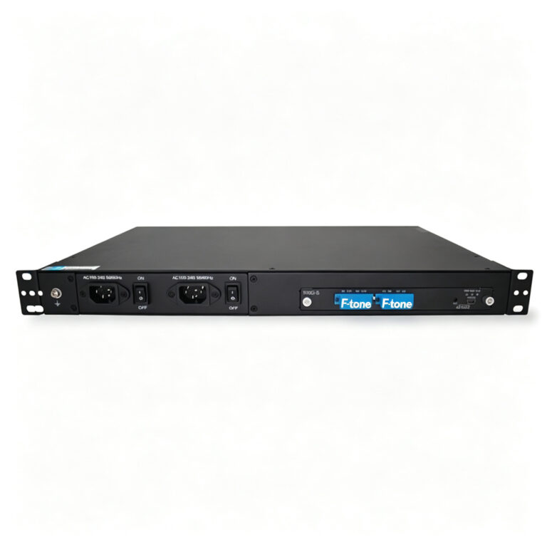 O-band 100G 1310nm 1U 2 in 2 out ACC and APC SOA Optical Amplifier