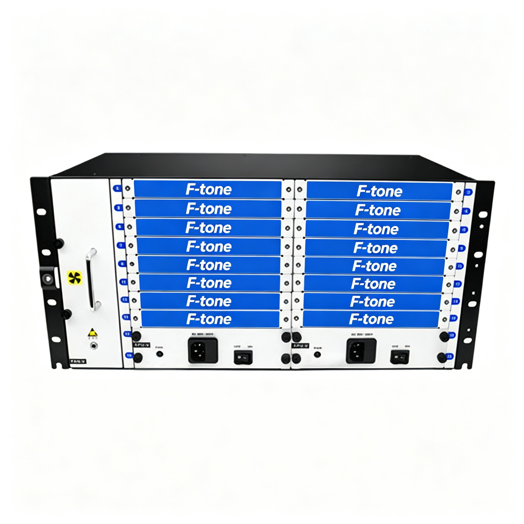 5U Frame Supports 18 Service Slots OEO/EDFA/OLP/DCM/CWDM/DWDM, with A Super High Level of Integration