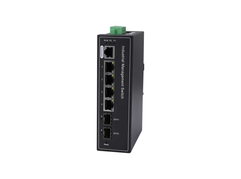 2光4电POE千兆工业级交换机FW104GPS-2F