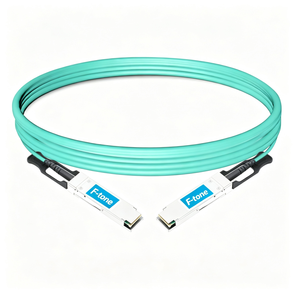 QSFP56-200G-AOC-100M 100m (328ft) 200G QSFP56 to QSFP56 Active Optical Cable