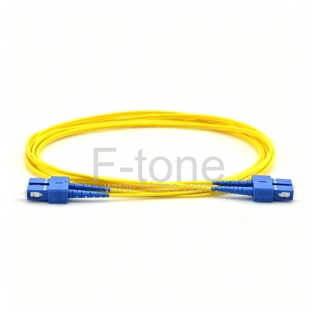 SC 转 SC UPC 双工 OS2 9/125 单模光纤跳线