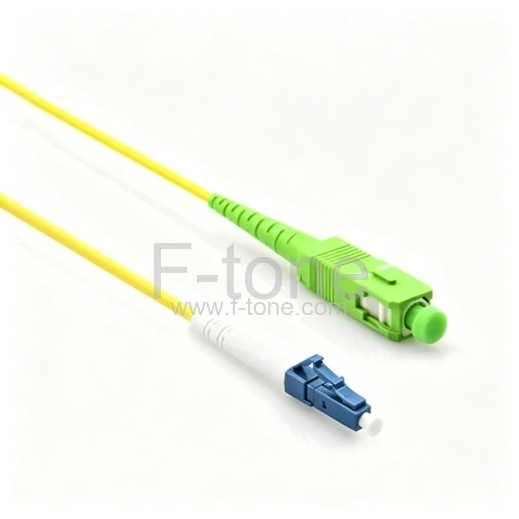SC/UPC 转 SC/APC OS2 单模 9/125 单芯光纤跳线