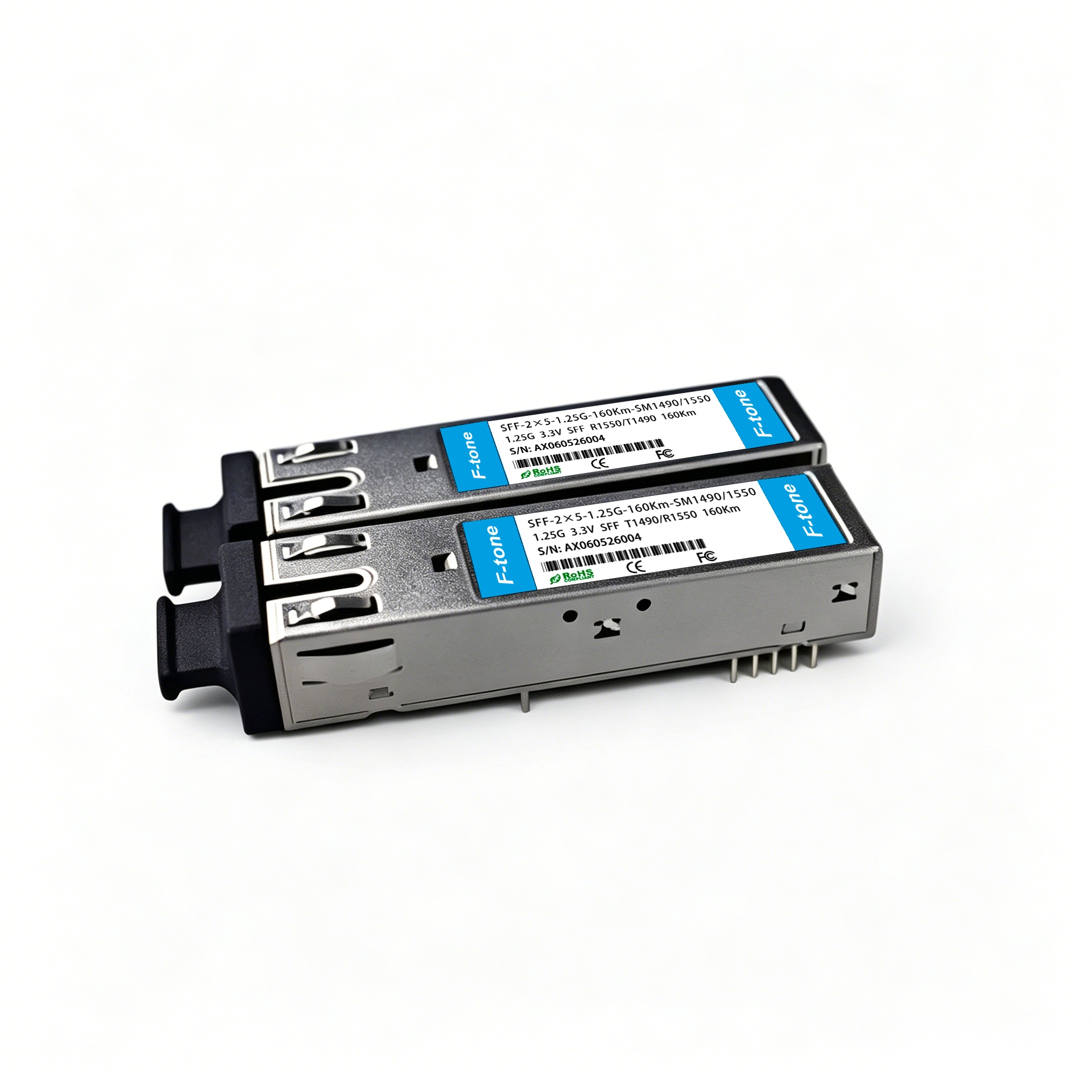 工业级1.25Gbps SFF2X5单路单纤收发一体光模块
