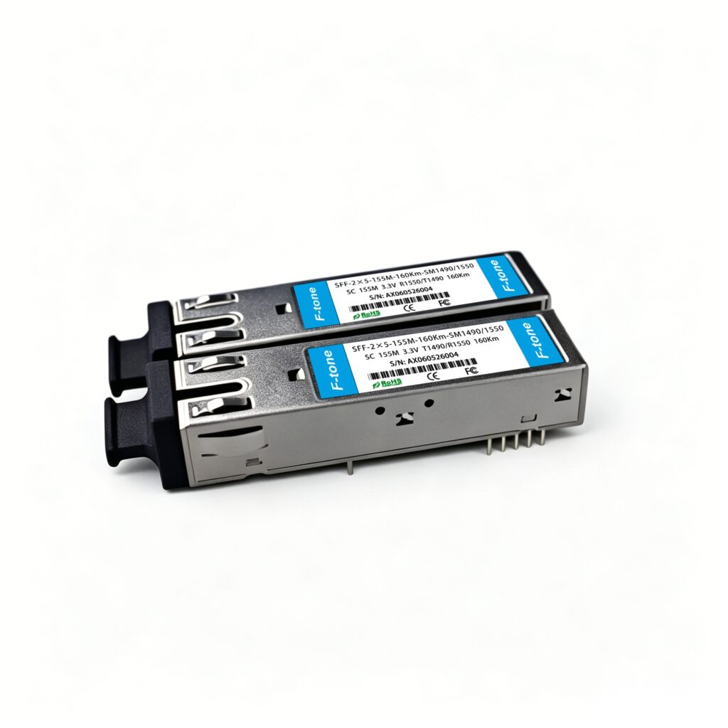 工业级155Mbps SFF2X5单路单纤收发一体光模块