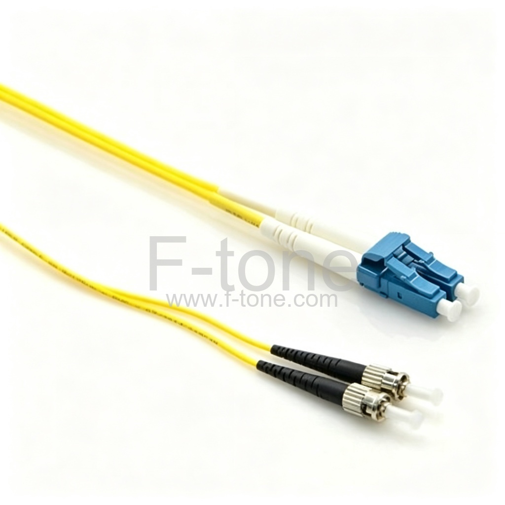 ST/UPC - LC/UPC 双工单模 9/125 铠装跳线