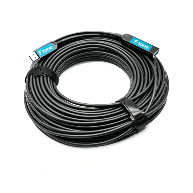 30 meters (98ft) USB 3.0（Not compliant with USB 2.0) 5G Type-A Active Optical Cables, USB AOC Male to Female Connectors