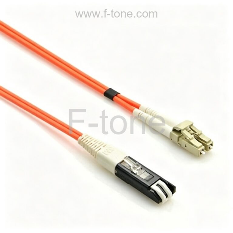 定制 VF45-VF45 62.5/125um OM1 双芯光纤跳线
