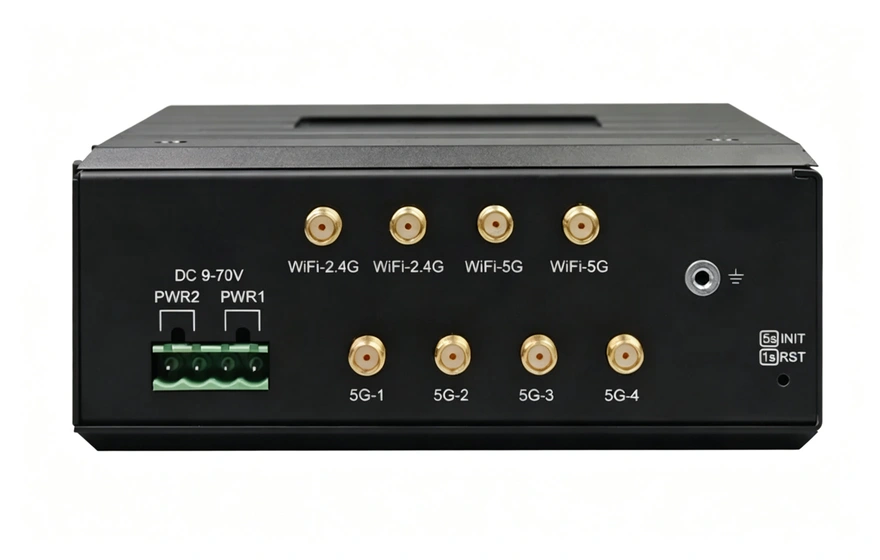 3千兆Lan+1千兆Wan+16路DI/DOAIAO 5G+WiFI6路由器 (支持双卡双待)