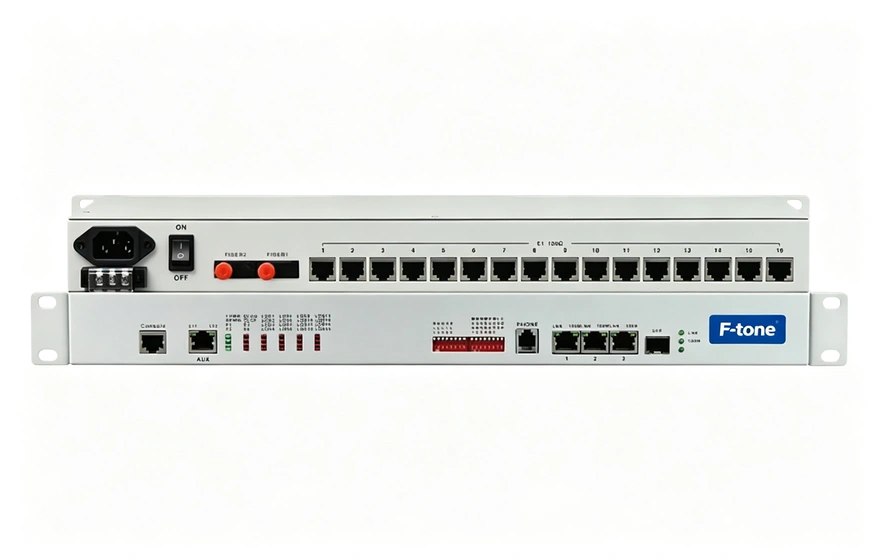 16E1+3FE+1FX 1+1光备份 PDH光端机