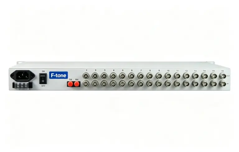 16E1+12FE+8路电话（19英寸）PDH光端机