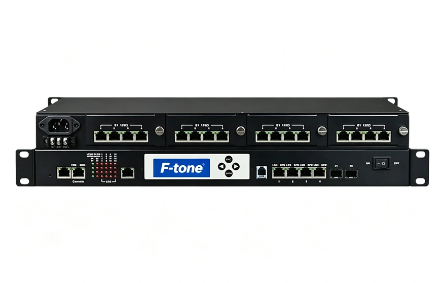 16E1+4xFE 带LCD插卡 PDH光端机