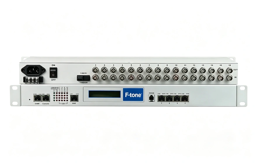 16E1+4xFE 带LCD显示 PDH光端机