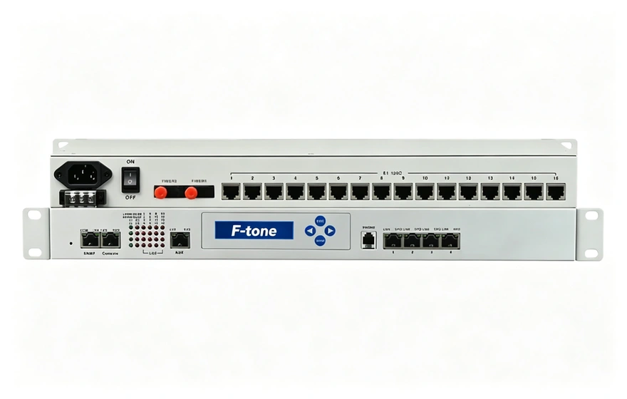 16E1+4xFE 带LCD显示 PDH光端机
