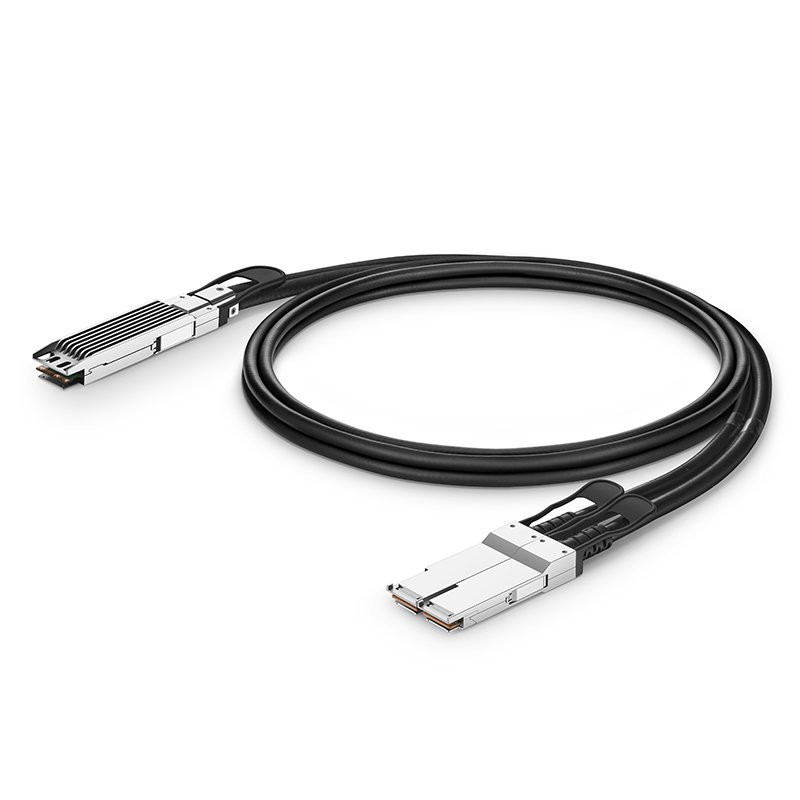 800G OSFP 8x100G转2x400G QSFP112分支DAC高速线缆 2m