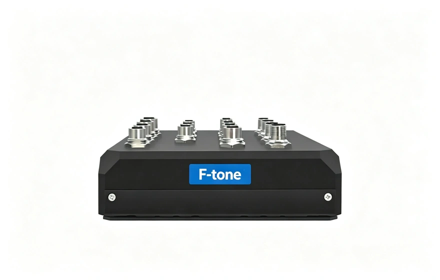 M12接口 8路串口+2路CAN 服务器 (带WEB与SNMP网管，MQTT)