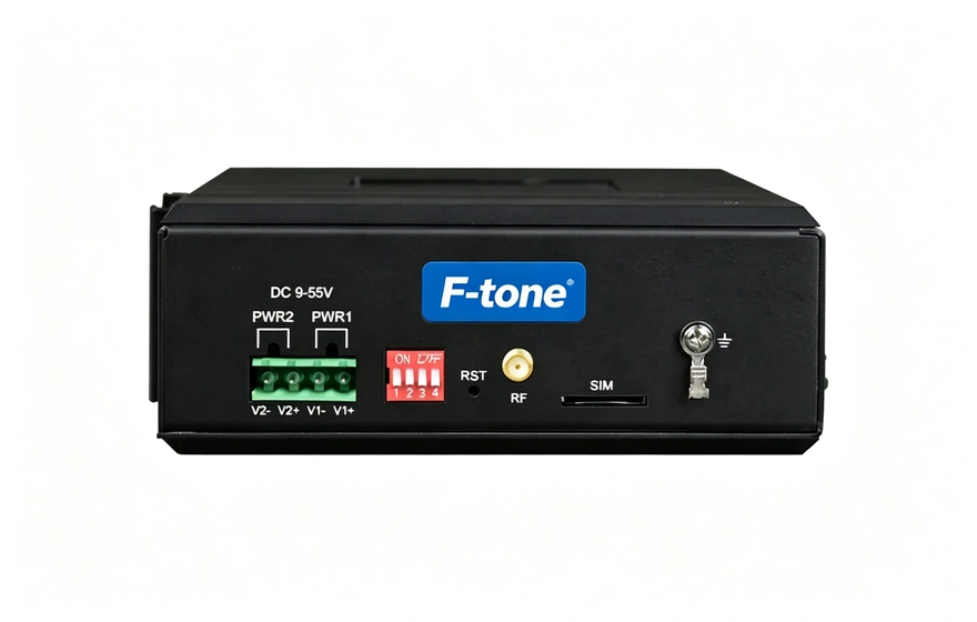 工业轨式32路DI/DO/AI/AO 转网络/4G/Lora 远程测控终端