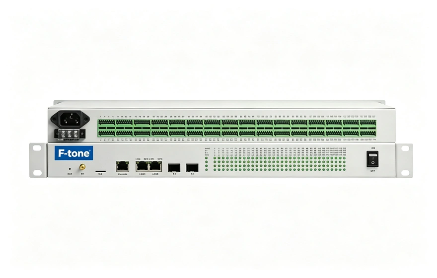 机架式1-128路DI/DO/AI/AO 转网络-4G-Lora 远程测控终端