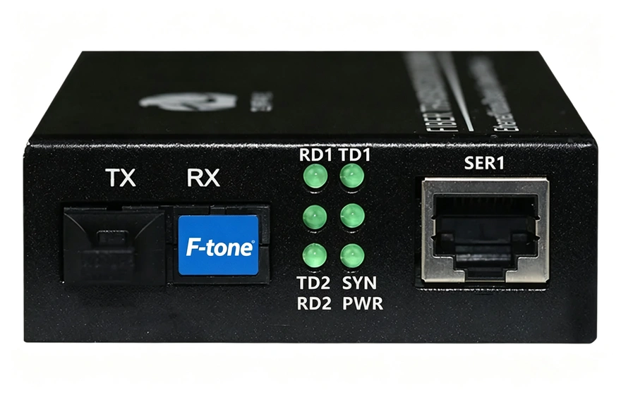 袖珍型2路RS232/422/485光猫