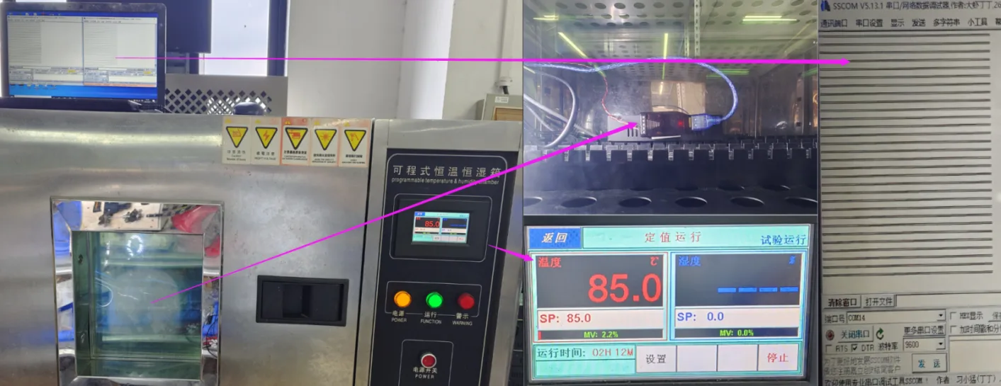 工业级6KV 防雷型 usb转1路高速rs485+1路RS232 转换器