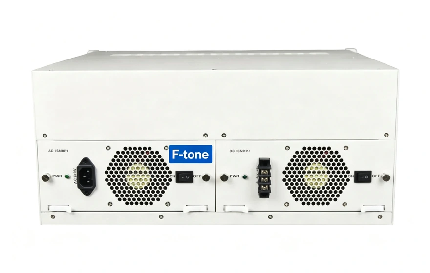 4U网管型32个光方向百兆光纤收发器机框