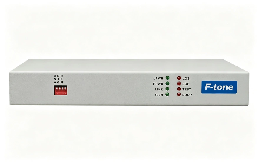 光纤-ETH+2RS232转换器（带宽2M）