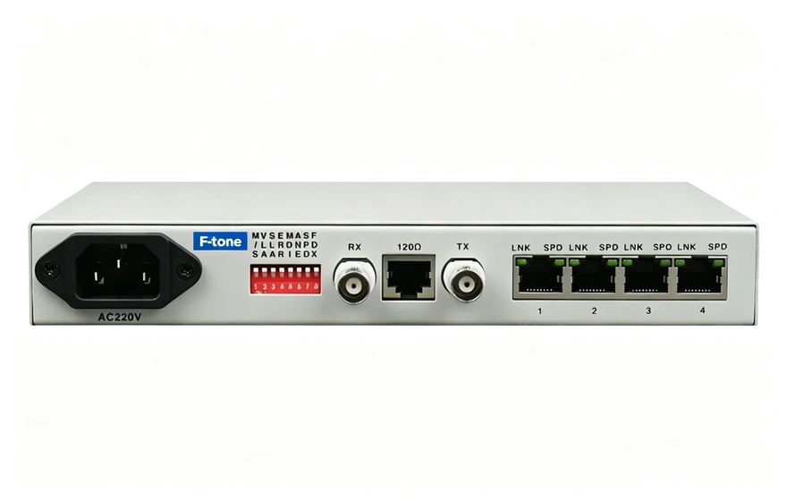 E3/DS3/STS-1转 4FE 协议转换器