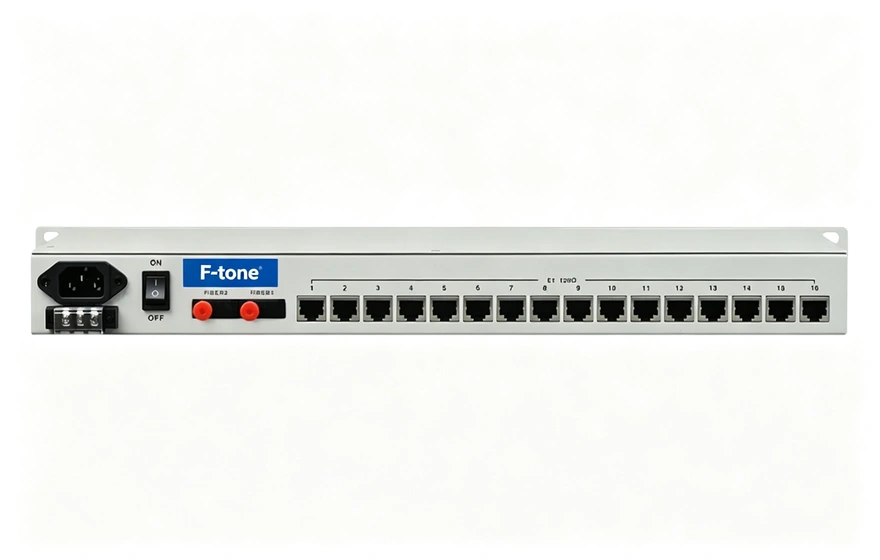 16E1-3FE+1*100base-FX 协议转换器
