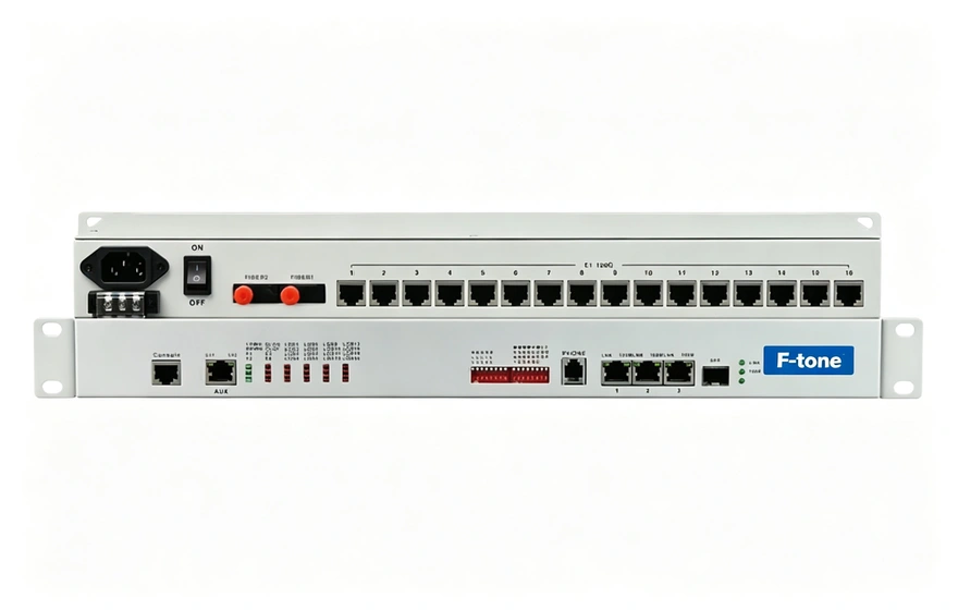 16E1-3FE+1*100base-FX 协议转换器