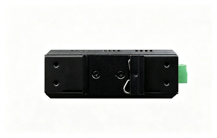 mini 1路百兆以太网电口转1路百兆光口（双DC或AC220V电源内置）工业级交换机