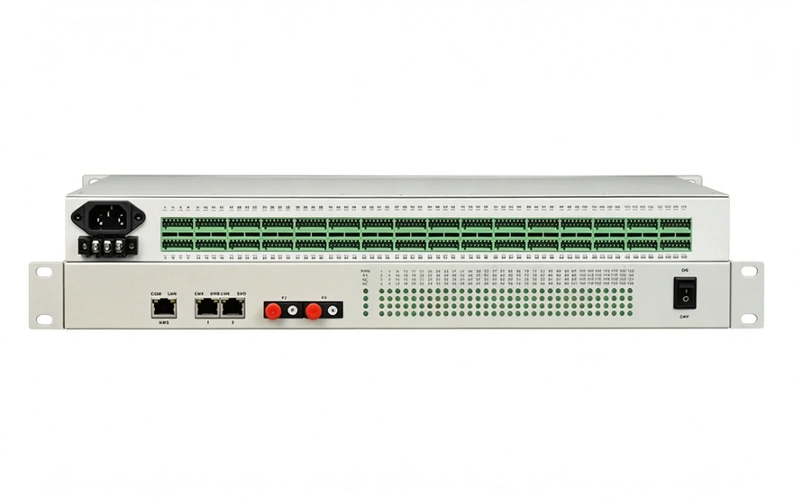 19英寸机架式 128路开关量（带LED指示） 光端机