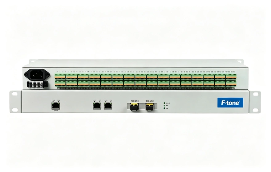 汇聚型128路开关量转以太网 光端机