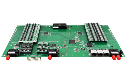 汇聚型64路输入64路输出脉冲开关量转以太网 光端机