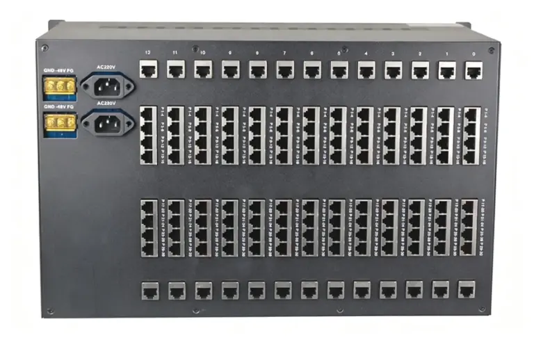 E1 PCM 复用集中式机框(4U/6U)
