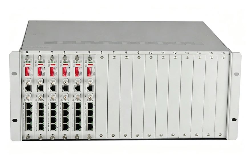 E1 PCM 复用集中式机框(4U/6U)