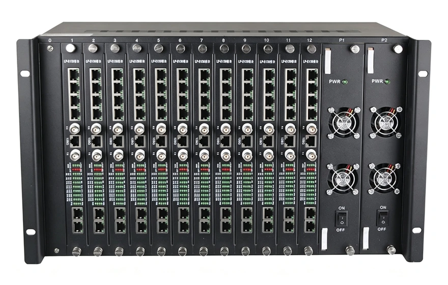 E1 PCM 复用集中式机框(4U/6U)