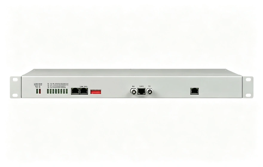 E1-30路电话+1FE以太复用设备(19英寸1U)