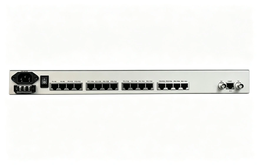 单E1 传64路电话 PCM设备