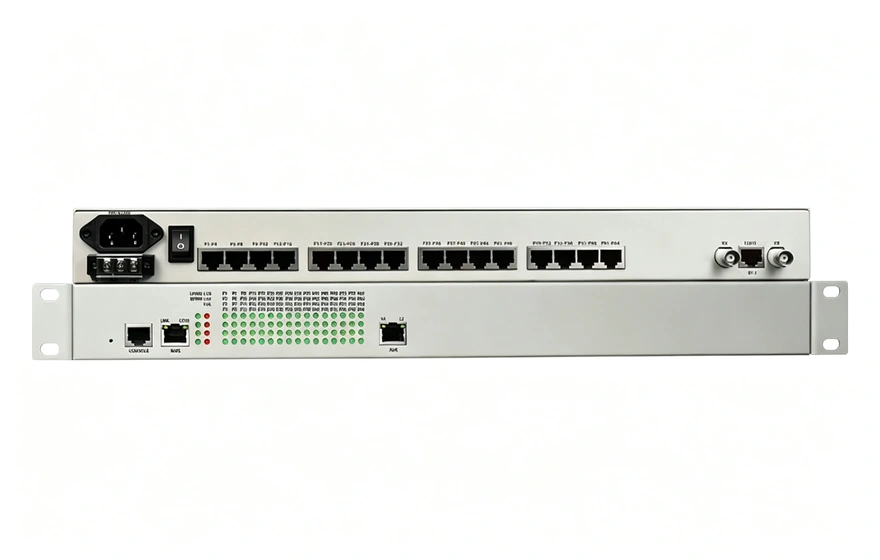 单E1 传64路电话 PCM设备