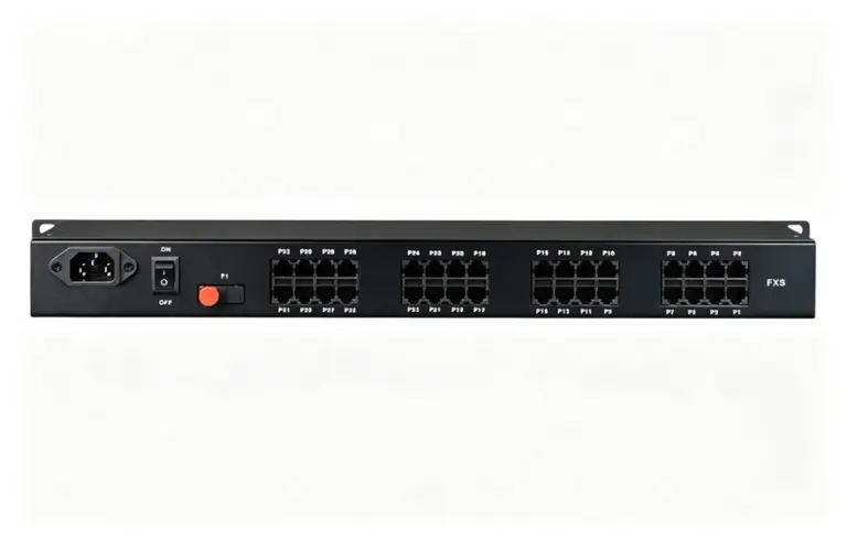 32路电话（RJ11）+2路百兆以太网 电话光端机