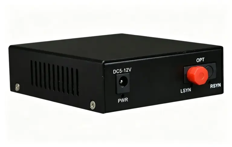 4路电话（RJ11）+1路百兆以太网 电话光端机