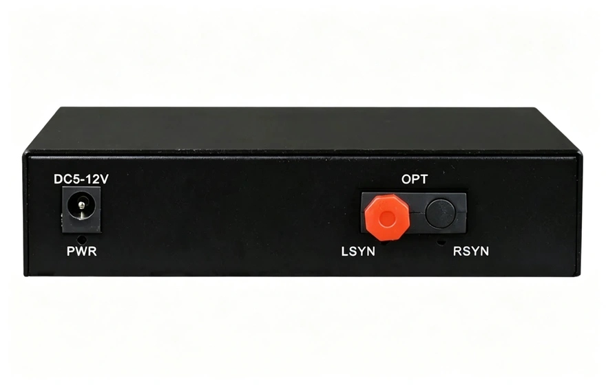 8路电话（RJ11）+1路千兆以太网 电话光端机