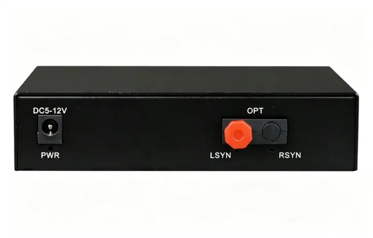 8路电话（RJ11）+1路百兆以太网 电话光端机