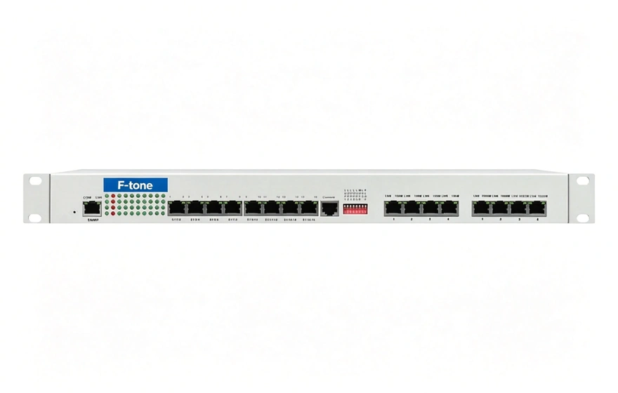 32路电话+16E1+4FE+4GE+2路数据+SNMP+console（19英寸，物理隔离）电话光端机
